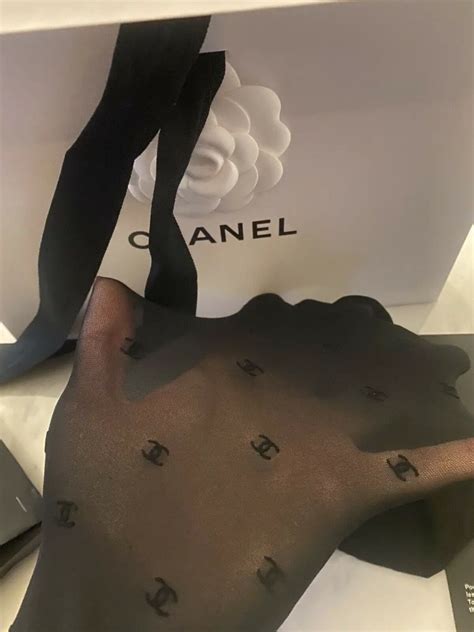 chanel logo tights 2020|chanel tights dupe.